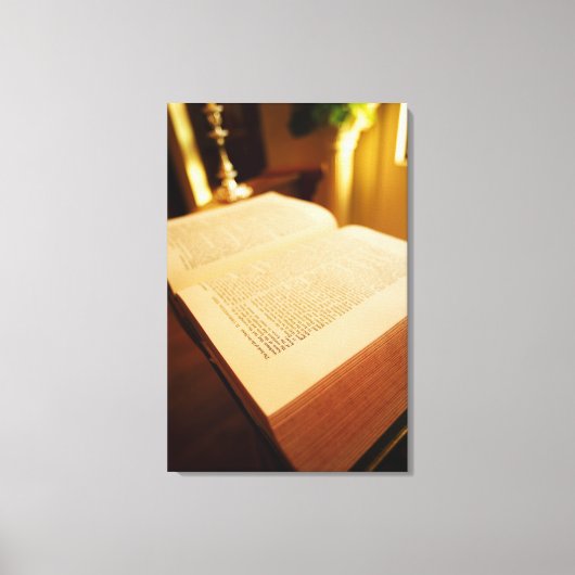 Die Bibel Leinwanddruck (Vorderseite)