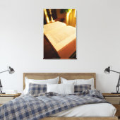 Die Bibel Leinwanddruck (Insitu (Schlafzimmer))
