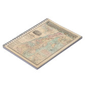 Die Bibel-Leser-Palästina-Lands-Karte Notizblock (Linke Seite)