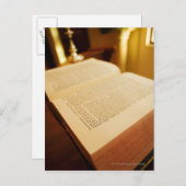 Die Bibel Postkarte (Vorne/Hinten)