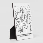 Die Bibelgeschichte der Sonne. Noah's Ark Funny Fotoplatte (Seite)