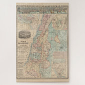 Die Bibelleser Palästina Heilige Landkarte Puzzle (Vertikal)