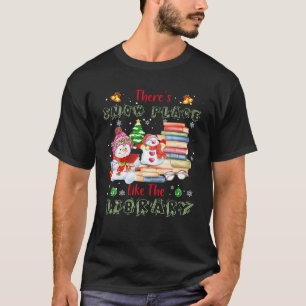 Die Bibliothek Christi hat einen Schneeplatz T-Shirt