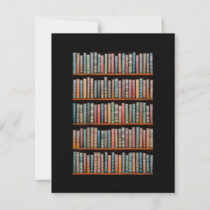 Die Bibliothek Dankeskarte