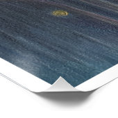 Die Bibliothek - das Poster (Ecke)