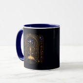 Die Bibliothek der vergessenen Träume Tasse (Vorderseite Links)