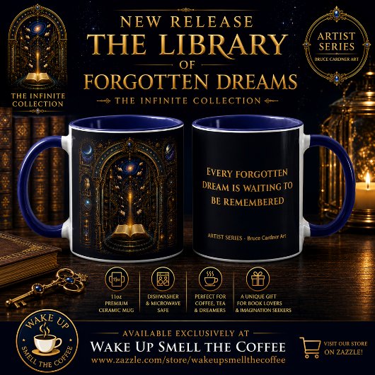 Die Bibliothek der vergessenen Träume Tasse