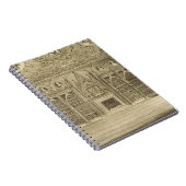 Die Bibliothek, graviert von Godfrey, von Notizblock (Rechte Seite)