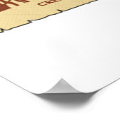 Die Bibliothek ist geschlossen Poster (Ecke)