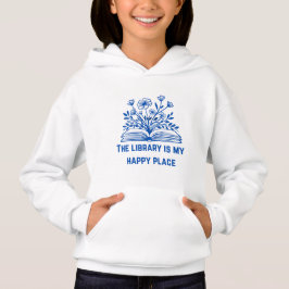 Die Bibliothek ist mein glücklicher Ort - Inspirat Hoodie