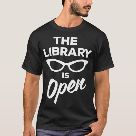 Die Bibliothek ist Open Drag Queen T-Shirt (Vorderseite)