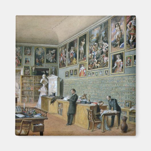 Die Bibliothek Magnet (Vorne)