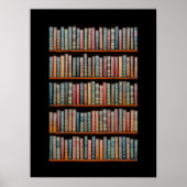 Die Bibliothek Poster (Vorne)