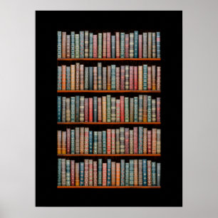 Die Bibliothek Poster