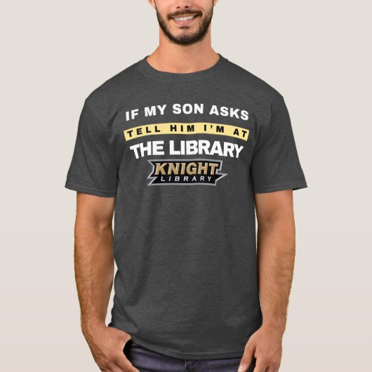 Die Bibliothek T-Shirt (Vorderseite)