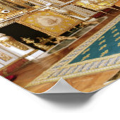 Die Bibliothek von Louis XVI wurde 1781 dekoriert Poster (Ecke)