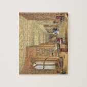 Die Bibliothek, Windsor Schloss, 1838 (Farbelitho) Puzzle (Vertikal)
