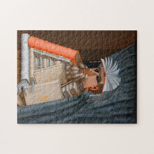 Die biblische c. 1566 von Giuseppe Arcimboldo Puzzle (Horizontal)