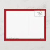 Die Biene der Königin Postkarte (Rückseite)