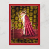 Die Biene der Königin Postkarte (Vorderseite)