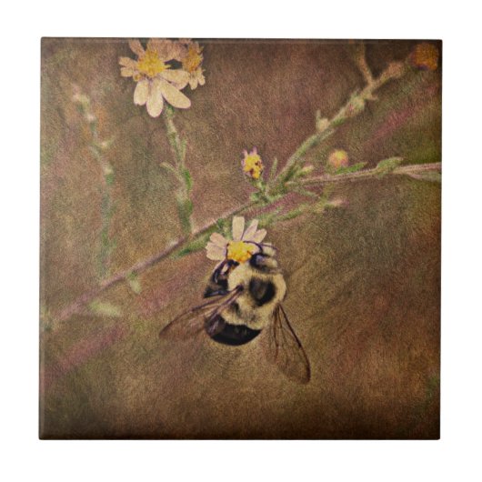 Die Biene Fliese (Vorderseite)