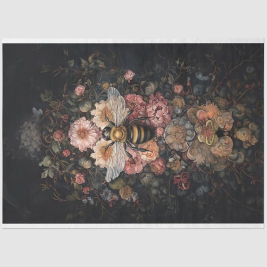 Die Biene im Blut Seidenpapier (Vorderseite)