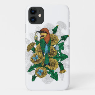 Die Biene isst mit dem goldenen Anhänger Case-Mate iPhone Hülle