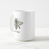 Die Biene Kaffeetasse (Vorderseite Links)