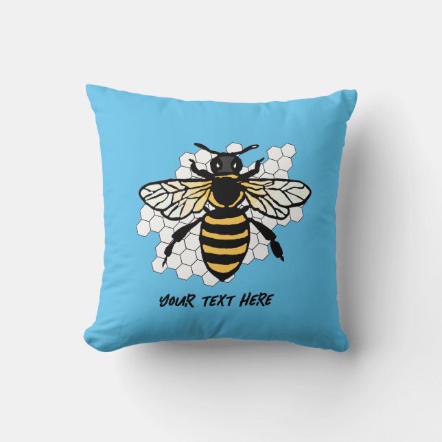 Die Biene Kissen (Vorderseite)