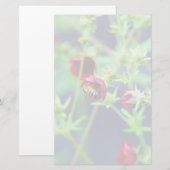 Die Biene mit der roten Blume Briefpapier (Vorne/Hinten)