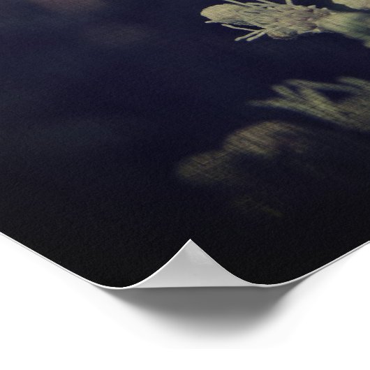 Die Biene Poster (Ecke)