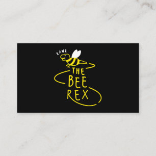 Die Biene Rex Dinosaur Sting Funny Novelty Männer  Visitenkarte