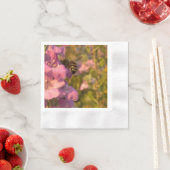 Die Biene 🐝 und die Blume 🌺  Serviette (Beispiel)