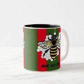 Die Biene Zweifarbige Tasse (VorderseiteRechts)