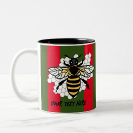 Die Biene Zweifarbige Tasse