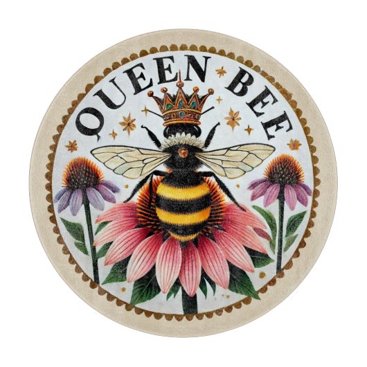 Die Bienen der Königin Schneidebrett (Vorderseite)