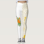 Die Bienen gerettet, Honigwabe Leggings (Vorderseite)