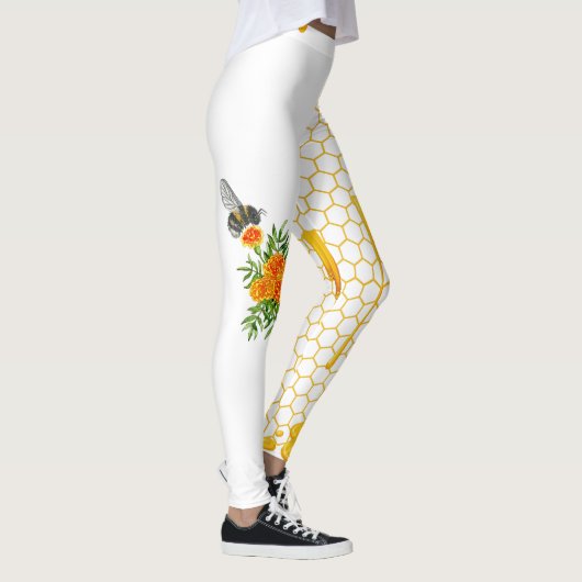 Die Bienen gerettet, Honigwabe Leggings (Rechts)