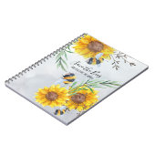 Die Bienen gerettet und die Welt Personalisiert Ge Notizblock (Linke Seite)