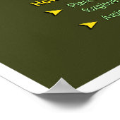 Die Bienen gerettet - Vintages Poster (Ecke)