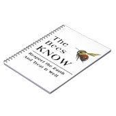 Die Bienen kennen Notizblock (Linke Seite)
