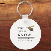 Die Bienen kennen Schlüsselanhänger (Vorderseite)