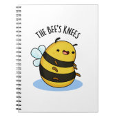 Die Bienen Knees Funny Bumble Pun Notizblock (Vorderseite)