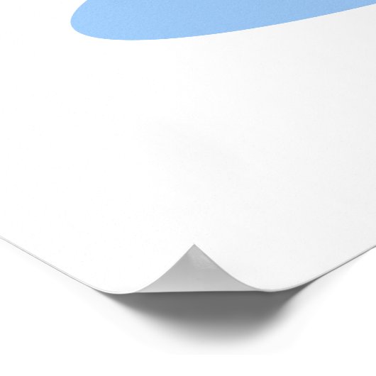 Die Bienen Knees Funny Bumble Pun Poster (Ecke)