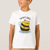 Die Bienen Knees Funny Bumble Pun T-Shirt (Vorderseite)