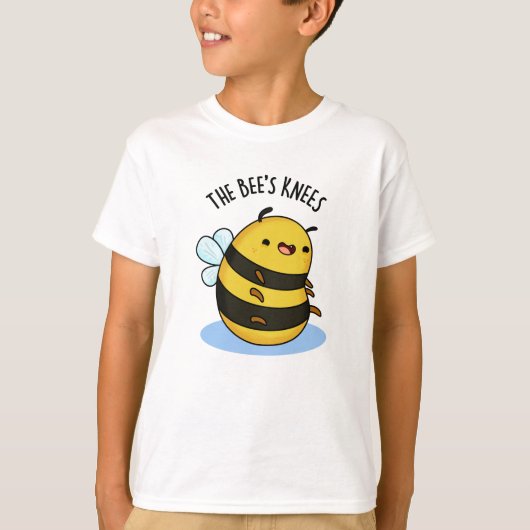 Die Bienen Knees Funny Bumble Pun T-Shirt (Vorderseite)