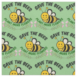 Die Bienen-Pflanze mehr Blume gerettet Stoff