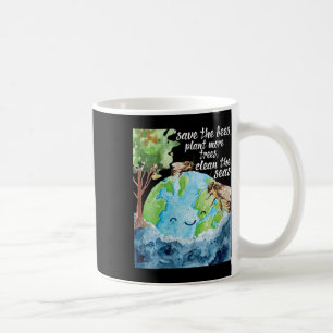 Die Bienen Rettend Frauen - Umweltschutz Kaffeetasse