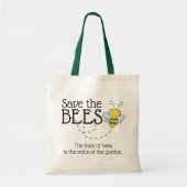 Die Bienen-Tote-Tasche gerettet Tragetasche (Vorne)