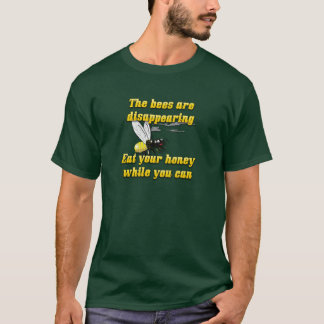 Die Bienen verschwinden lustig T-Shirt